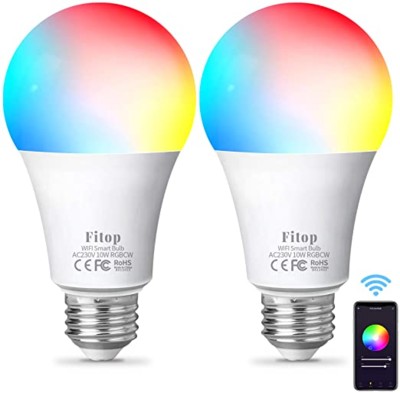 FITOP ŻARÓWKA LED SMART RGB E27 2 SZTUKI