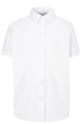 George koszula dziewczęca biała Plus fit 98/104