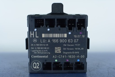 Mercedes w166 gle модуль двері a1669006307 фото №1