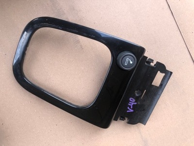 Volvo s40 v40 защита передач прикуриватель lift piano blac фото №1