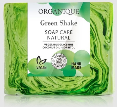 NOWOŚĆ Mydło Vege ORGANIQUE GREEN SHAKE
