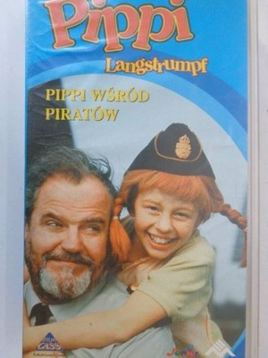 Pippi Langstrumpf. pippi wsrod piratow VHS