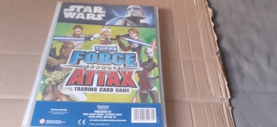 star wars album karty topps force attax