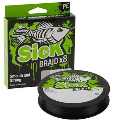 Berkley Plecionka Sick Braid X8 0.10mm/150m - Czarna