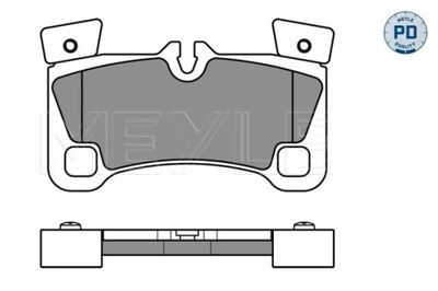 0252429616/PD ZAPATAS DE FRENADO VW T. TOUAREG 02-/Q7/CAYENNE  