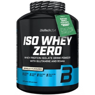 BIOTECH ISO WHEY ZERO 2270g BIAŁKO PROTEIN IZOLAT