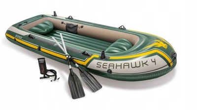 INTEX 68351 PONTON SEAHAWK 4 351x145x48 cm WIOSŁA