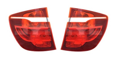 Bmw x3 f25 комплект лампа задніх зовнішніх ліва + права led + p21w фото №1