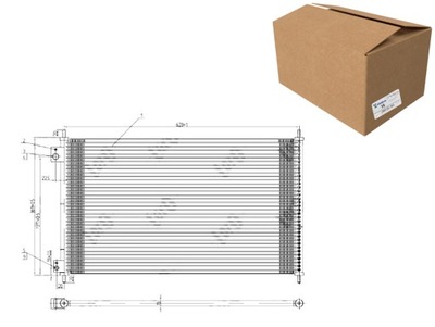 CONDENSADOR DE ACONDICIONADOR ABAKUS  