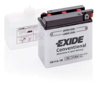 BATERÍA PARA MOTOCICLETA 11 AH EXIDE 6N11A-1B  