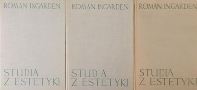 Studia z estetyki Tom I do III