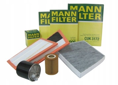 Mercedes cls c219 04- 3.0 cdi дизель фільтри набір фото №1