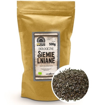 Ekologiczne Siemię Lniane 0,5 KG BIO