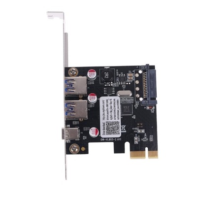 PCIE PCI Express to USB 3.1 Type-C 2 Port USB 3.0