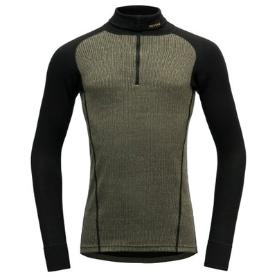 DEVOLD GOLF męski DUO ACTIVE MERINO Lichen/Caviar XL