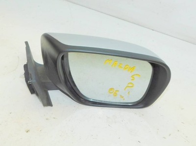 MAZDA 5 V 2.0D 2006R MIRROR RIGHT SILVER  