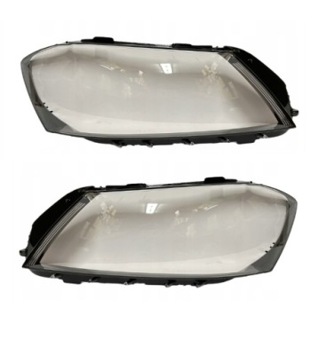 Стекло фары фара лампы передней l+p vw passat b7 фото №1