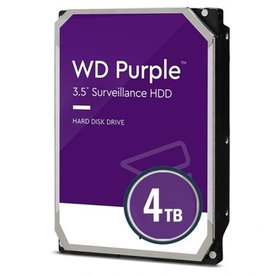 DYSK HDD 3,5" WD43PURZ SATA WD Purple do monitoringu 4000gb DYSK HDD SATA