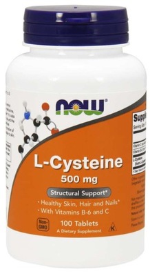 NOW FOODS L-Cysteina (100 tabl.)