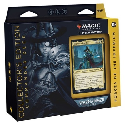 MTG Warhammer 40k Collector Edition Commander Deck Forces of the Imperium