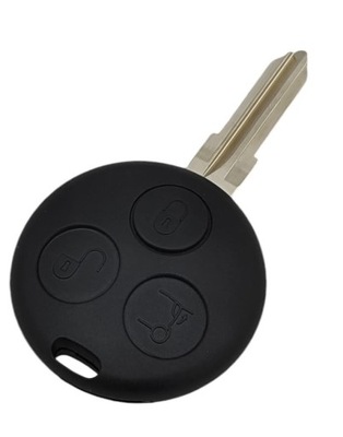 Корпус пульта smart fortwo forfour roadster 3 кнопки ym23 фото №1