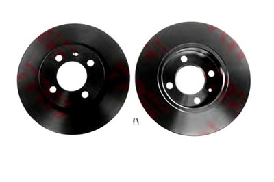 Trw тормозные диски тормозные 2szt vw перед caddy golf pass фото №1