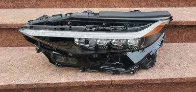 Toyota bz4x лампа передняя перед фара led левая фото №1