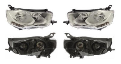 Фара лампа citroen c-elysee 12-17 le+pr depo фото №1