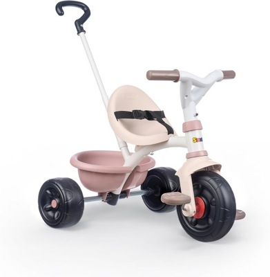 Smoby - Be Fun Pink Tricycle - Rower dziecięcy od 15 miesięcy rowerek