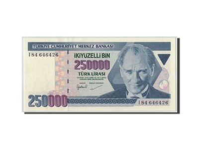 Banknot, Turcja, 250,000 Lira, 1970, 1970-01-14, K