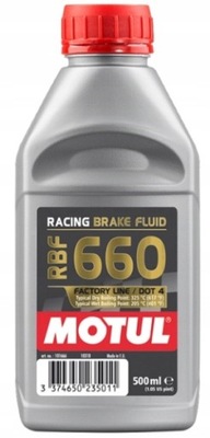 PŁYN HAMULCOWY DOT4 RBF 660 MOTUL 0.5L