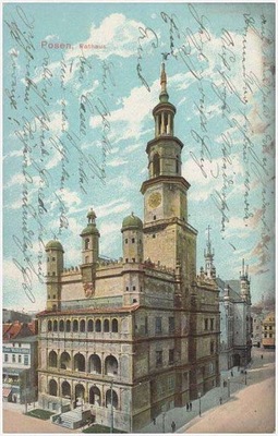 Posen Rathaus ca 1907