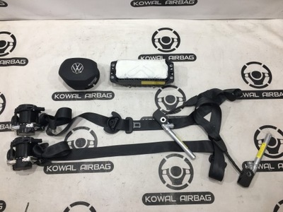 Vw atlas 3cn подушка безопасности водителя пассажира ремни предохранитель фото №1