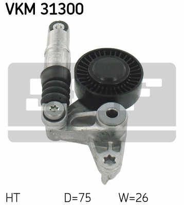 РОЛИК НАТЯЖИТЕЛЬНЫЙ PK SKF VKM 31300 VKM31300