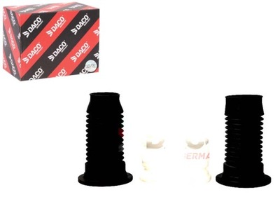 Набор отбойник i защита yaris 06-12 перед daco germany фото №1