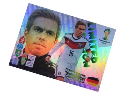 PANINI FIFA WORLD CUP BRASIL 2014 KARTY PIŁKARSKIE LIMITED PHILIPP LAHM