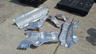 Защита тепловая задняя renault arkana e-tech фото №1