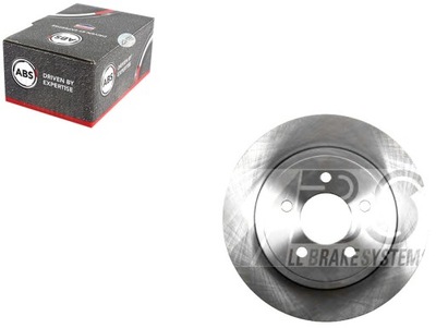 2 x a.b.s. диск гальмівний. mazda tribute 04-08 задня фото №1