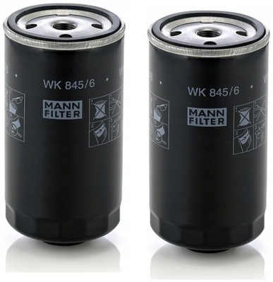 Mann-filter wk 845/6 фільтр пального фото №1