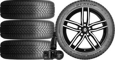 NUEVO RUEDAS INVIERNO RENAULT FLUENCE DUNLOP 205/55R17+TPMS  