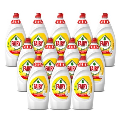 Fairy Płyn do naczyń Cytryna, 12x900ml