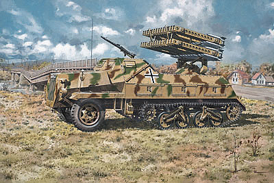 Roden 714 Sdkfz 4/1 Panzerwerfer 42 MV SCALE 1/72 NEW
