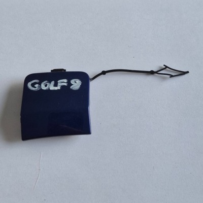 Vw golf viii hb хетчбек заглушка фаркоп hak бампер задня 5h6807441 фото №1