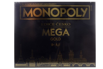Winning Moves MONOPOLY MEGA Gold ver. CZ