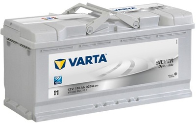 АККУМУЛЯТОР VARTA SILVER 110AH 920A I1