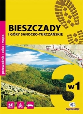 BIESZCZADY 3w1 3 w 1 PRZEWODNIK ATLAS MAPA EX.MAP