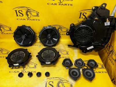 Набір аудіосистема динаміки сабвуфер bose porsche cayenne 7p5 lift фото №1