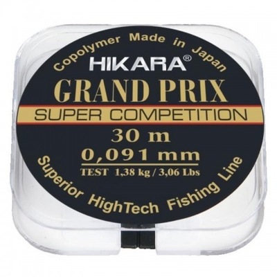 Żyłka Grand prix Hikara 30m TRAPER 0,142mm