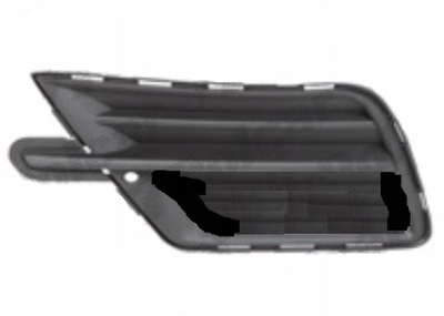 Vw caddy lift 2015-2020 решітка радіатора заглушка ліва фото №1