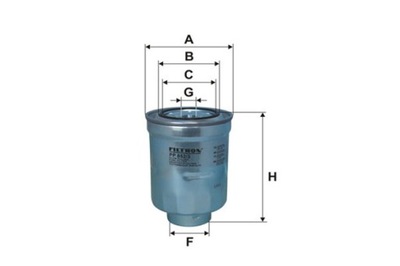 FILTRON FILTRO COMBUSTIBLES CITROEN C4 AIRCROSS MITSUBISHI ASX ECLIPSE  